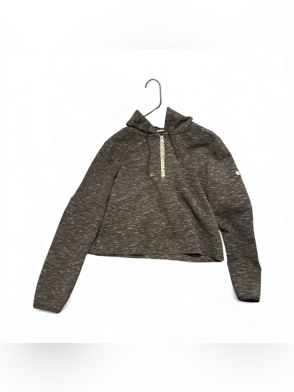 Superdry Sport cropped hoodie